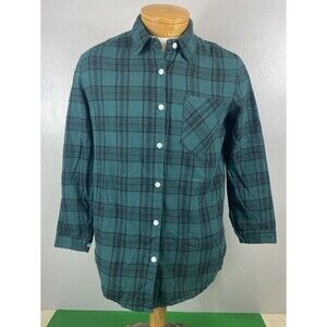 Hudson Gray Custom Made Mens M/M Softest Flannel Long Sleeve Shirt